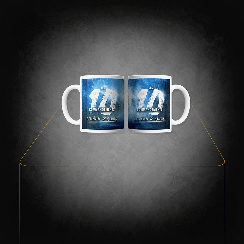 1 Mug Affiche - Les 10 Commandements