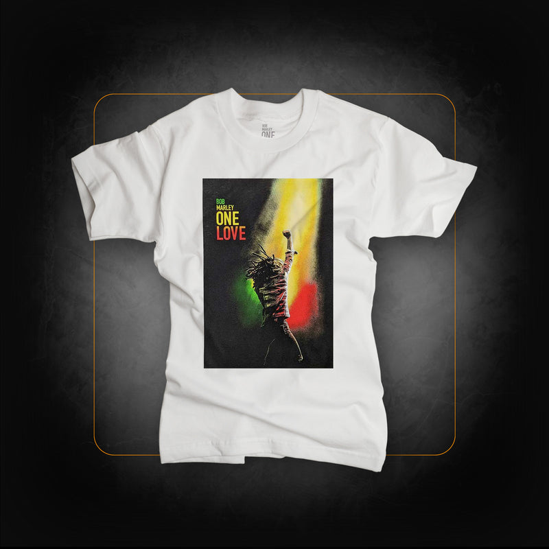 T-Shirt: One Love Movie Poster - Bob Marley