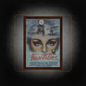 Affiche Personnalisée Festival Les Francofolies 1986