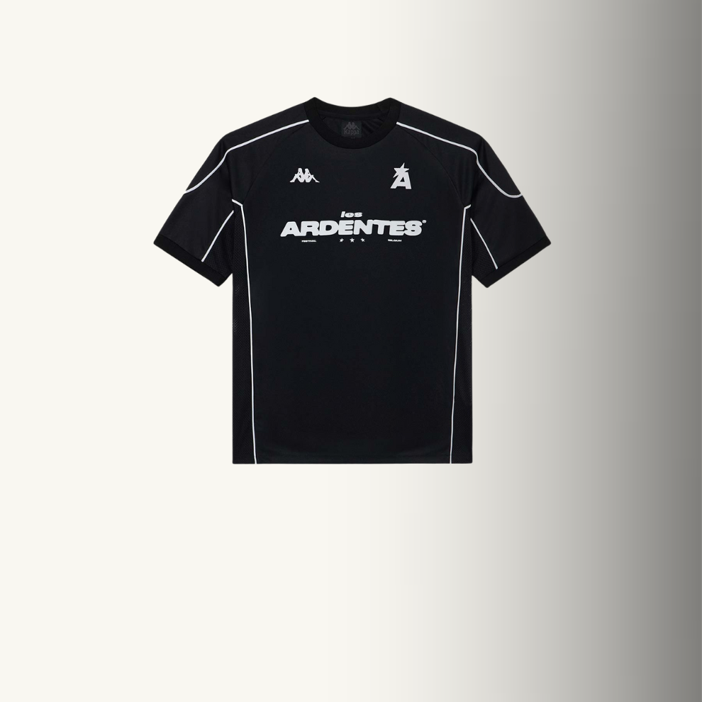 Maillot noir manches courtes - Kappa x Les Ardentes