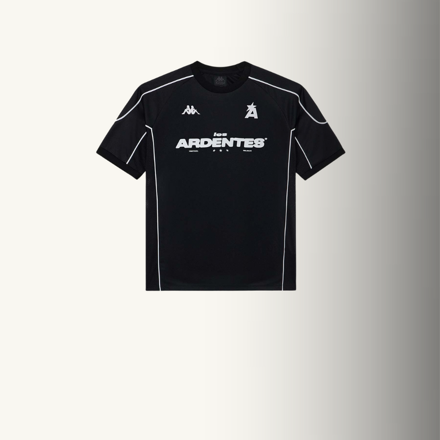 Maillot noir manches courtes - Kappa x Les Ardentes