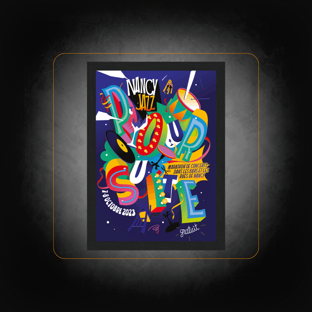 Personalized Poster Nancy Jazz 2023 Pursuit 