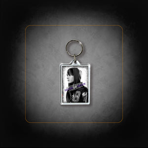 Porte-clé never say never Justin Bieber