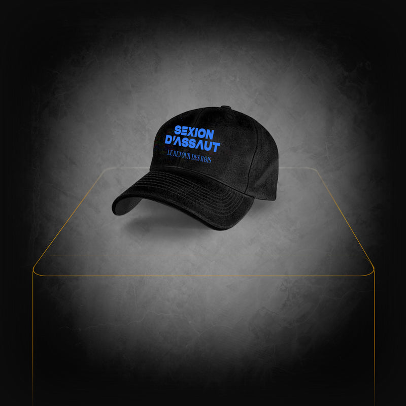 Casquette Sexion d'Assaut noire et bleue