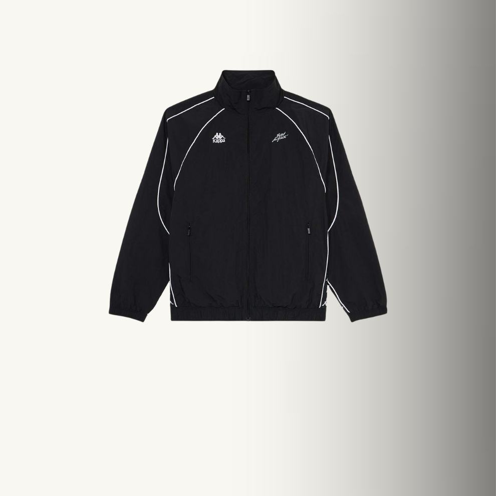 Veste oversize noire - Kappa x Les Ardentes