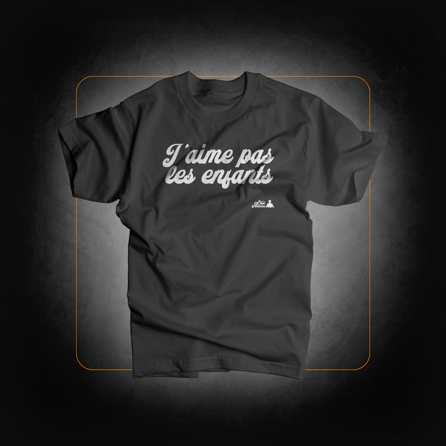 T-shirt j'aime pas les enfants