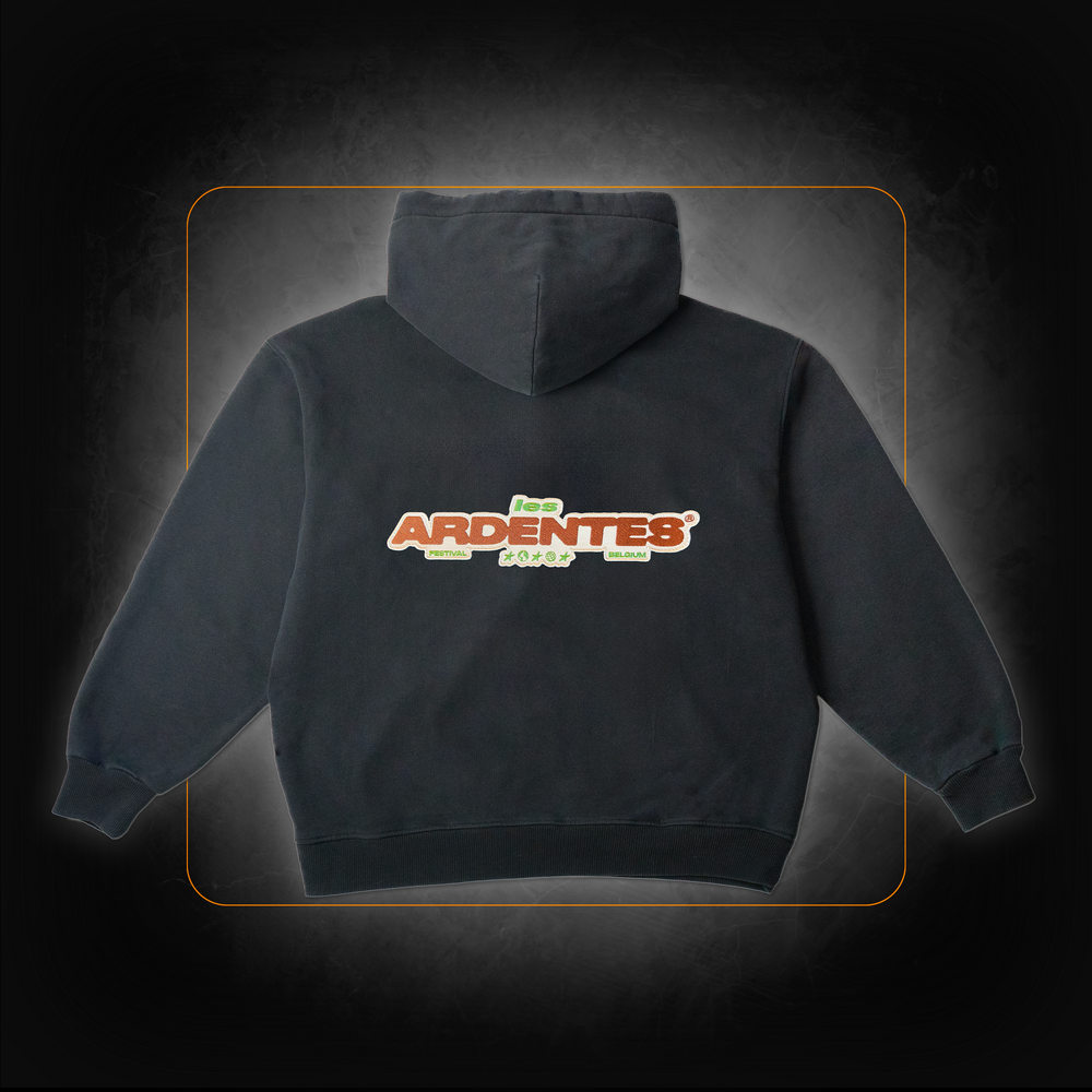 Back Patch Hoodie - Les Ardentes